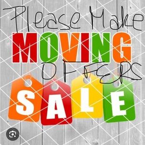 Moving sale- all must go!